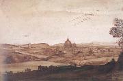 Claude Lorrain Rome with St Peter's (mk17) oil
